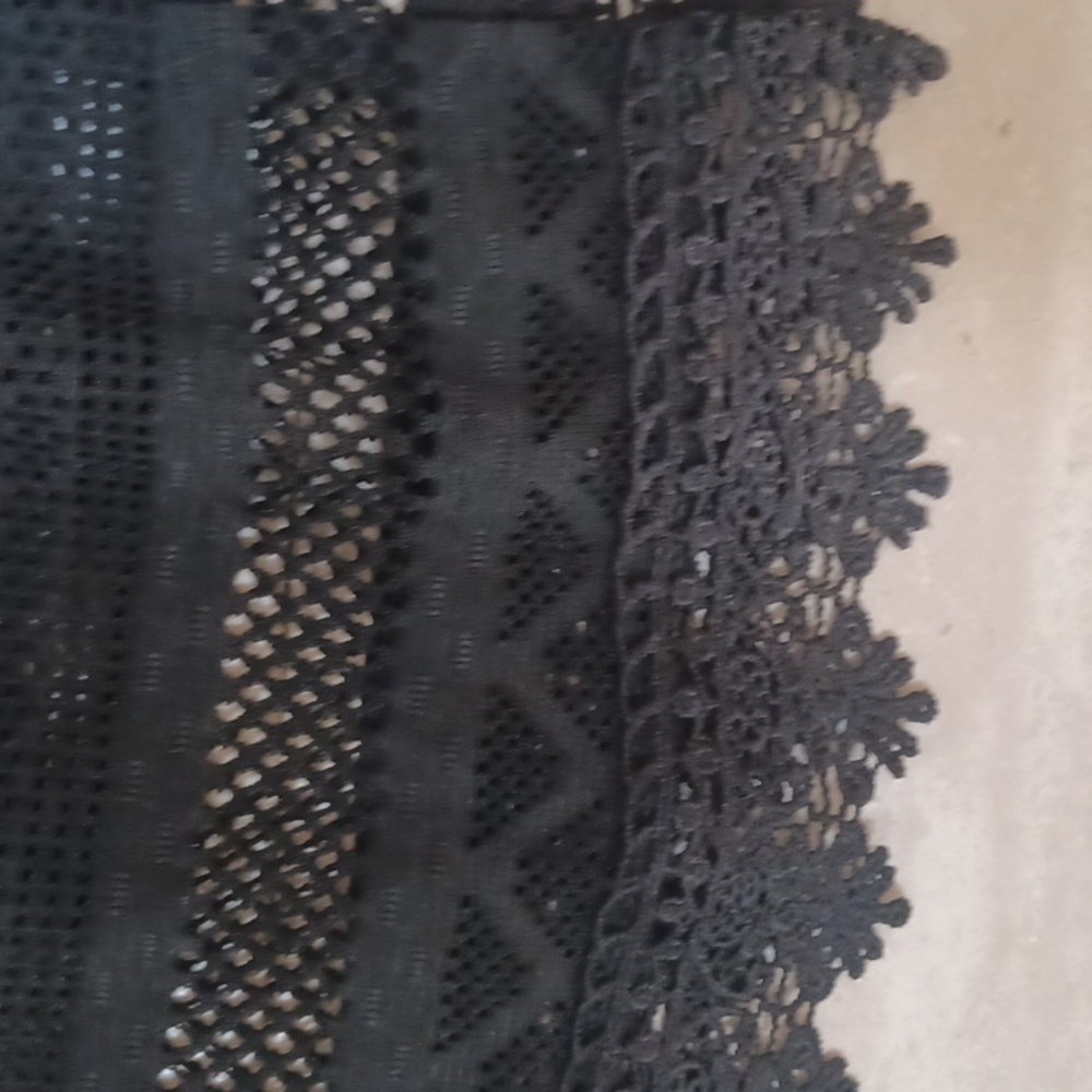 Club Z Collection Black Stylish Cover-Up - Picture 2 of 9